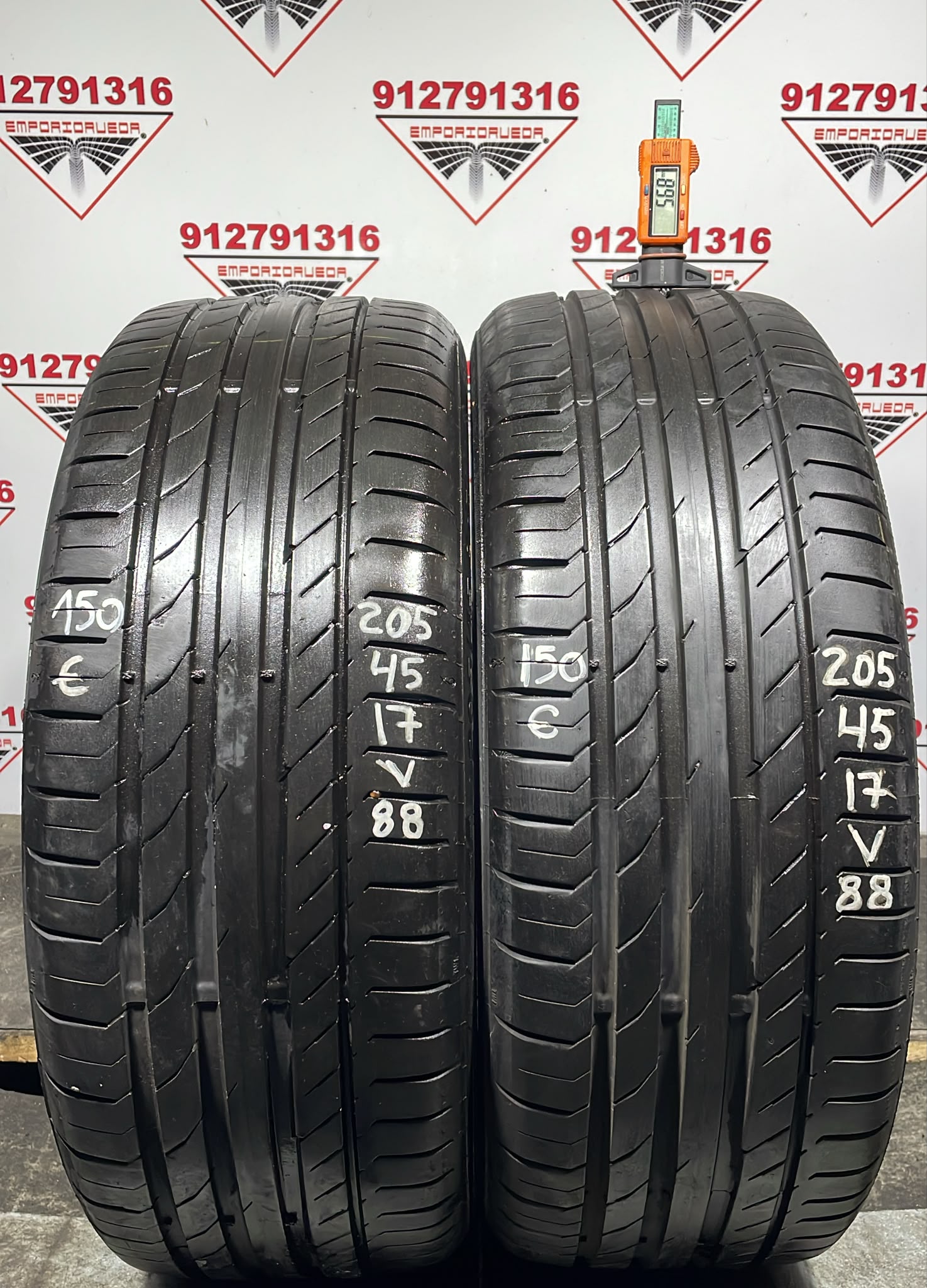 CONTINENTAL  USADO  205/45 R17 88 V